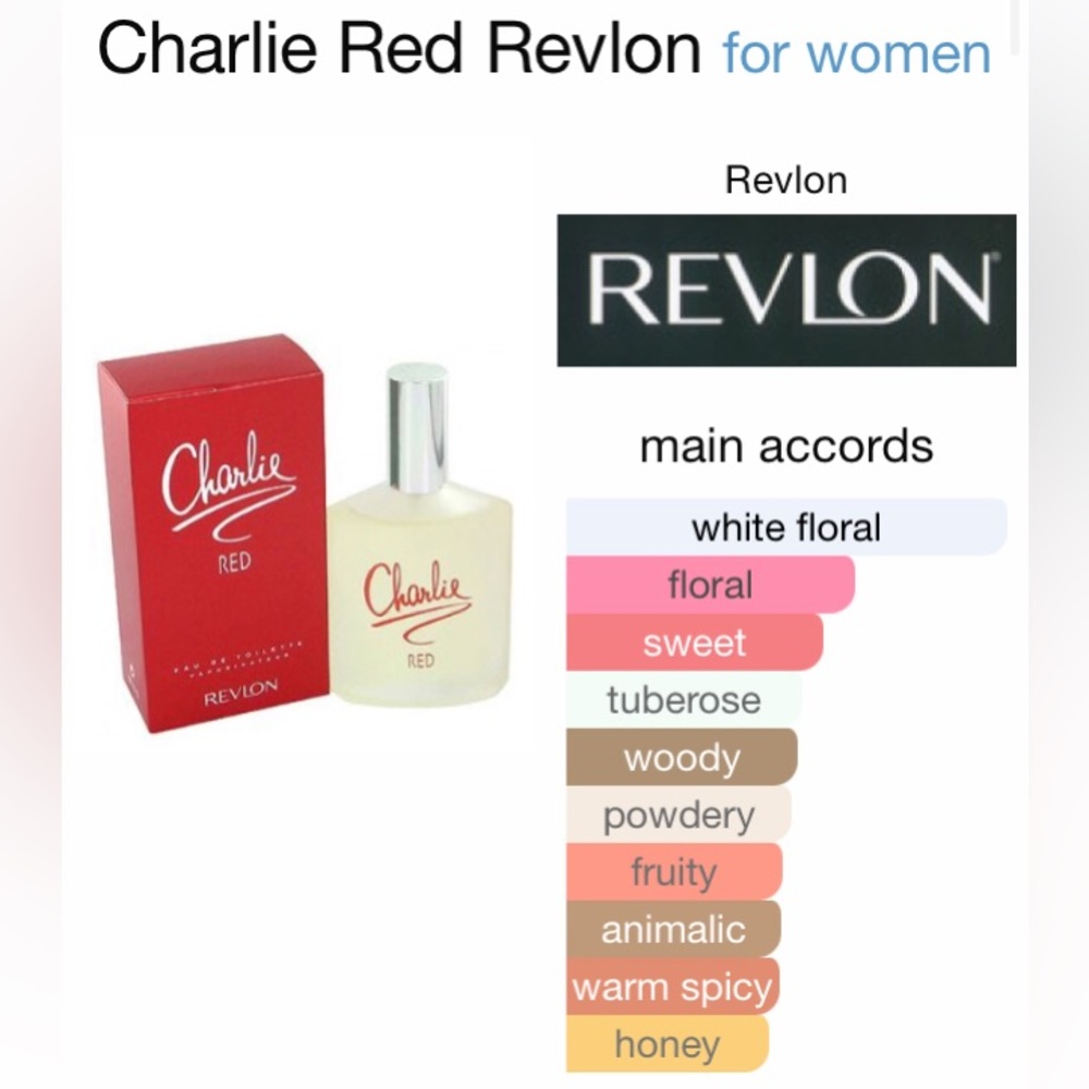 🌷Revlon Charlie Red 🌷 - Picture 2 of 5